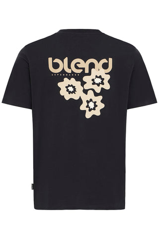 Ανδρικό t-shirt BHEMMET PRINT TEE BLEND 20720327 BLACK SS26