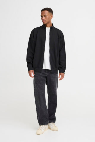 Ανδρική ζακέτα BHKASEY ZP THRU SWEAT CRD BLEND 20720291 BLACK W25/26