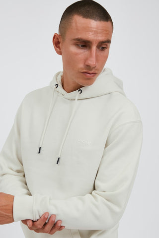 Ανδρικό φούτερ με κουκούλα BHDOWNTON HOOD SWEAT BLEND 20712536 ECRU W24/25