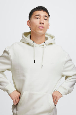 Ανδρικό φούτερ με κουκούλα BHDOWNTON HOOD SWEAT BLEND 20712536 ECRU W24/25