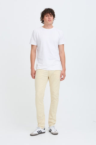 Ανδρικό παντελόνι CHINO BHNATAN PANT BLEND 20703472 ECRU SS25