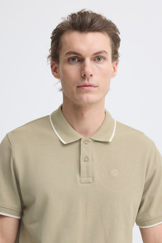 Ανδρική μπλούζα polo κοντομάνικη BHEDIN POLO S/S BLEND 20720425 WINTER TWIG SS26
