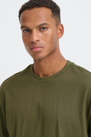 Ανδρικό t-shirt BHFISHER OVERSIZE TEE BLEND 20718772 ΧΑΚΙ W25/26