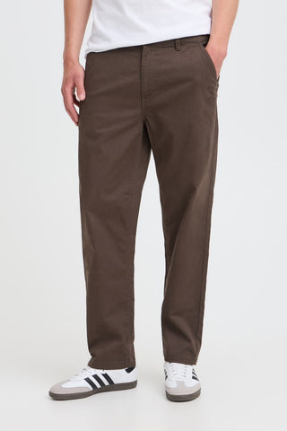 Ανδρικό παντελόνι BHNATAN WIDE LEG CHINO BLEND 20718764 BROWN W26/27