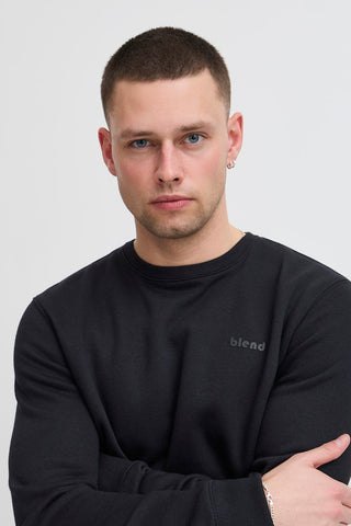 Ανδρικό φούτερ BLEND 20712522 BLACK W25/26