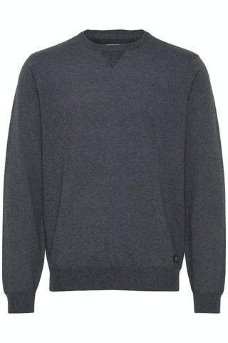 Ανδρικό πλεκτό πουλόβερ BHBruton pullover BLEND 20715850 ANTHRACITE W24/25