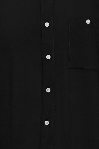 Ανδρικό πουκάμισο κοντομάνικο BHELLIOT SHIRT BLEND 20716363 BLACK SS26