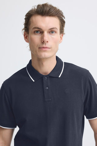 Ανδρική μπλούζα polo κοντομάνικη BHEDIN POLO S/S BLEND 20720425 SALUTE SS26