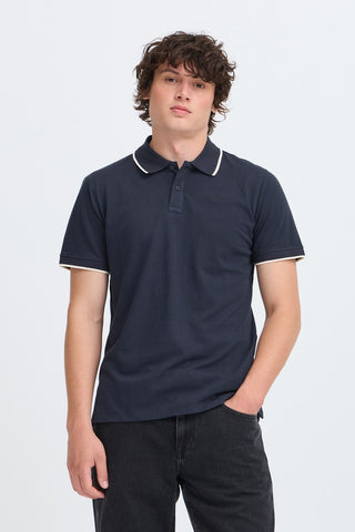 Ανδρική μπλούζα polo κοντομάνικη BHEDIN POLO S/S BLEND 20720425 SALUTE SS26