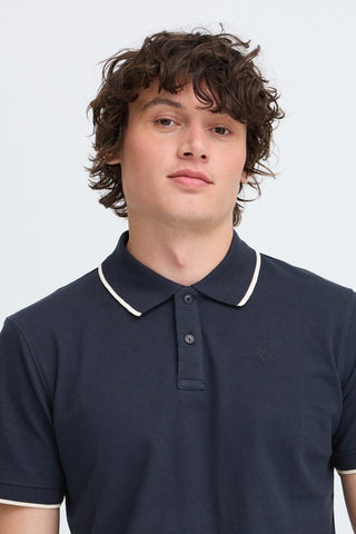 Ανδρική μπλούζα polo κοντομάνικη BHEDIN POLO S/S BLEND 20720425 SALUTE SS26
