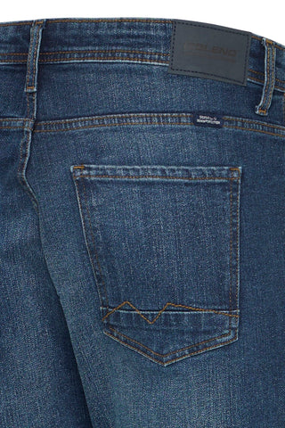 Ανδρικό τζιν BHTWISTER SLM/REG 8690 BLEND 20718690 DARK BLUE W25/26