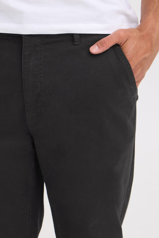 Ανδρικό παντελόνι BHNATAN WIDE LEG CHINO BLEND 20718764 BLACK W26/27