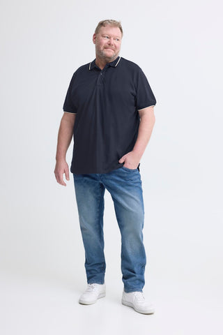 Ανδρική μπλούζα polo κοντομάνικη BHEDIN POLO S/S BLEND 20720985 BLUE SS26