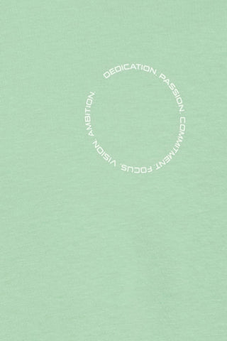 Ανδρικό t-shirt BHKAIN BACKPRINT S/S TEE BLEND 20720347 GRANITE GREEN SS26