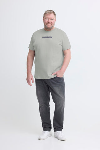 Ανδρικό t-shirt BHKEMUEL BB LOGO S/S TEE BLEND 20720908 GRAY SS26