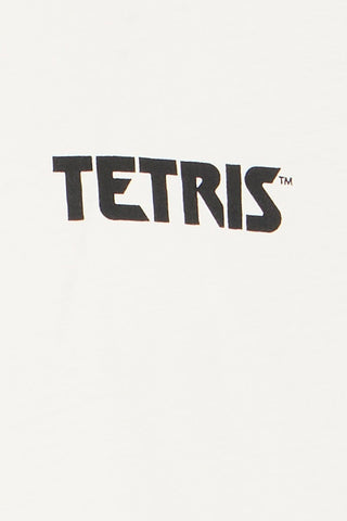 Ανδρικό t-shirt BHRADDIE TETRIS S/S TEE BLEND 20720529 SNOW WHITE SS26