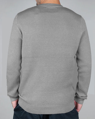 Ανδρικό πλεκτό πουλόβερ JPRBLUNOAH KNIT CREW NECK BF LN JACK & JONES 12265328 Light Grey Melange W24/25