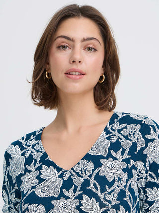 Γυναικείο φόρεμα FRAMY FRANSA 20617544 NAVY BLAZER SS26