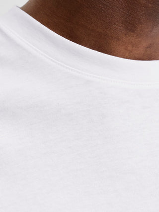 Ανδρική μπλούζα κοντομάνικη JJEORGANIC BASIC TEE SS O-NECK JACK & JONES 12156101 White NOOS SS26