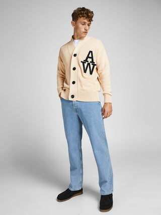 Ανδρικό τζιν JJIEDDIE JJORIGINAL SBD 911 Jack & Jones 12202489 Blue Denim NOOS SS26