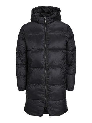 Ανδρικό μπουφάν JJTOBY LONG PUFFER JACK & JONES 12236052 Black W 23/24