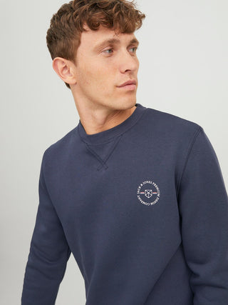 Ανδρικό φούτερ JPRBLUSHIELD SWEAT CREW NECK JACK & JONES 12241904 Seaborne W 23/24