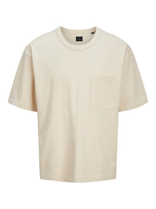 Ανδρικό t-shirt JPRBLABRADFORT OVERSIZE SS CREW NECK TEE JACK & JONES 12259380 Summer Sand W24/25