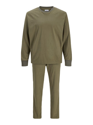 Ανδρική πιτζάμα JACSOLID LOUNGE SET WJack & Jones 12268536 Grape Leaf NOOS W25/26