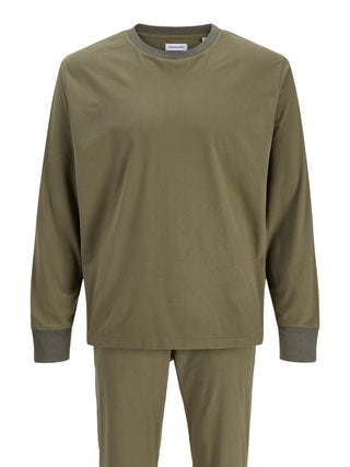 Ανδρική πιτζάμα JACSOLID LOUNGE SET WJack & Jones 12268536 Grape Leaf NOOS W25/26