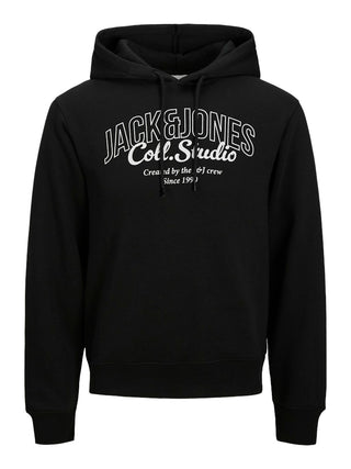 Ανδρικό φούτερ με κουκούλα JJMAKOTO SWEAT HOOD Jack & Jones 12278606 Black W25/26