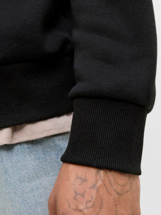 Ανδρικό φούτερ με κουκούλα JJMAKOTO SWEAT HOOD Jack & Jones 12278606 Black W25/26