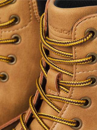 Ανδρικά μποτάκια JFWAINSWORTH PU BOOT Jack & Jones 12282310 Honey W25/26