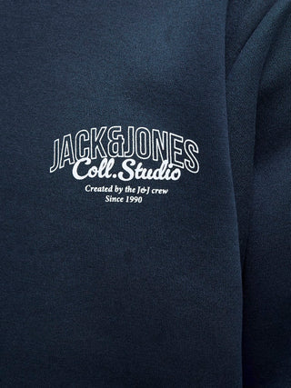Ανδρικό φούτερ JJMAKOTO SWEAT CREW NECK Jack & Jones 12278601 Sky Captain W25/26
