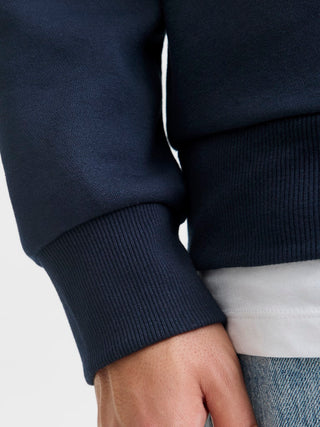 Ανδρικό φούτερ με κουκούλα JJYUKI FRONT SWEAT HOOD Jack & Jones 12287229 Sky Captain W25/26