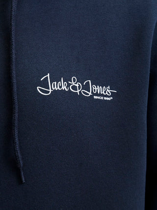 Ανδρικό φούτερ με κουκούλα JJYUKI FRONT SWEAT HOOD Jack & Jones 12287229 Sky Captain W25/26