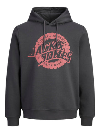 Ανδρικό φούτερ με κουκούλα JPRBLUBARON SWEAT HOOD FST Jack & Jones 12288087 Black Sand W25/26