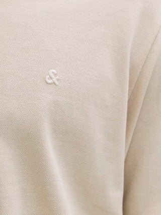 Ανδρική μπλούζα polo κοντομάνικη JJEBASIC POLO SS NOOS JACK&JONES 12136516 MOONBEAM SS26