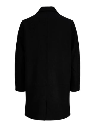 Ανδρικό παλτό JPRBLACHARLTON WOOL BLEND MAC COAT Jack & Jones 12294847 Black W25/26