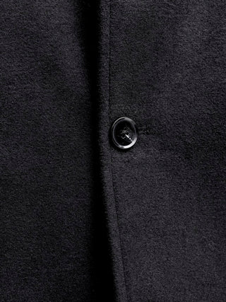 Ανδρικό παλτό JJEDETROIT COAT STYD AW25 Jack & Jones 12295108 Black W25/26