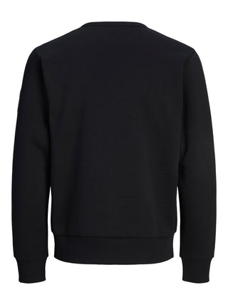 Ανδρικό φούτερ JJCLEVELAND SWEAT CREW NECK LN JACK&JONES 12298440 BLACK W26/27