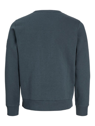 Ανδρικό φούτερ JJCLEVELAND SWEAT CREW NECK LN JACK&JONES 12298440 TURBULENCE W26/27