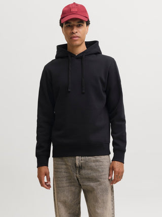 Ανδρικό φούτερ με κουκούλα JJCLEVELAND SWEAT HOOD SN JACK&JONES 12298441 BLACK W26/27