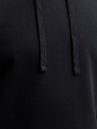 Ανδρικό φούτερ με κουκούλα JJCLEVELAND SWEAT HOOD SN JACK&JONES 12298441 BLACK W26/27