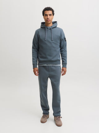 Ανδρικό φούτερ με κουκούλα JJCLEVELAND SWEAT HOOD SN JACK&JONES 12298441 TURBULENCE W26/27