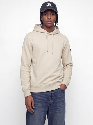 Ανδρικό φούτερ με κουκούλα JJCLEVELAND SWEAT HOOD SN JACK&JONES 12298441 MOONBEAM W26/27