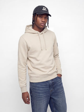 Ανδρικό φούτερ με κουκούλα JJCLEVELAND SWEAT HOOD SN JACK&JONES 12298441 MOONBEAM W26/27