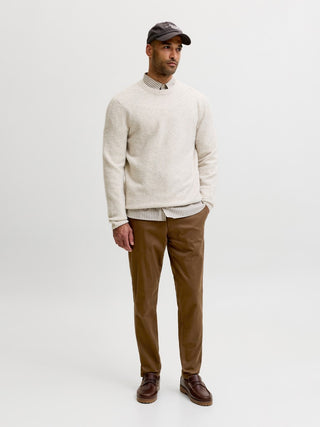 Ανδρικό παντελόνι JPSTMARCO BOWIE JACK&JONES 12150148 COCOA NOOS W26/27