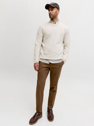 Ανδρικό παντελόνι JPSTMARCO BOWIE JACK&JONES 12150148 COCOA NOOS W26/27
