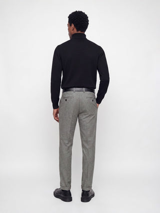 Ανδρικό παντελόνι JPSTOLLIE BLAKE WINTER CHINO SN JACK&JONES 12298677 GREY MELANGE W26/27