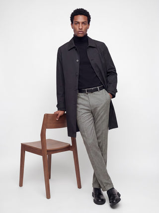 Ανδρικό παντελόνι JPSTOLLIE BLAKE WINTER CHINO SN JACK&JONES 12298677 GREY MELANGE W26/27